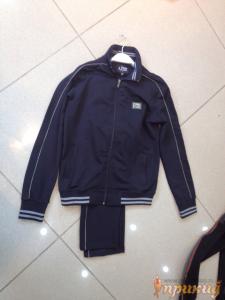 Синий спортивный костюм ARMANI JEANS