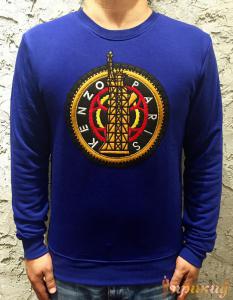 Джемпер KENZO с круглым логотипом.